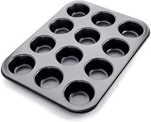 Kingrol 12-cup muffin and cupcake set